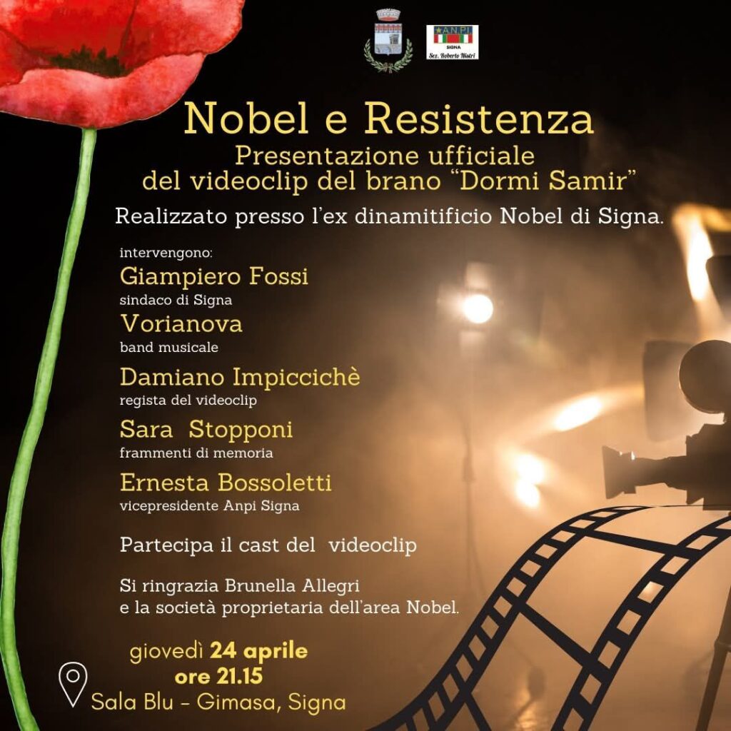 locandina nobel e resistenza